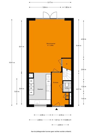 Floorplan - Jade 4, 2371 LB Roelofarendsveen